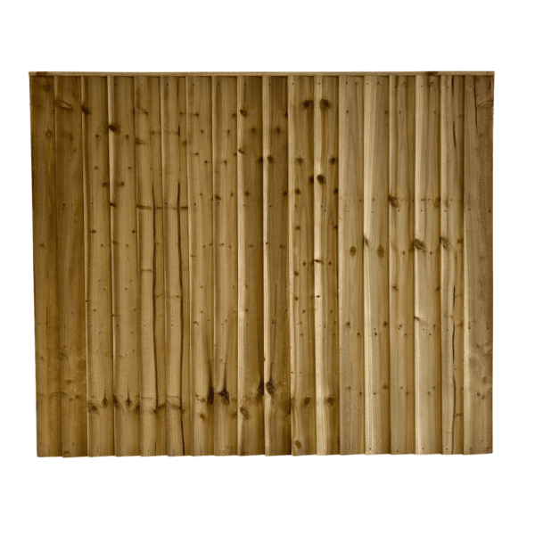 Closeboard fence panel, pressure-treated for garden fencin