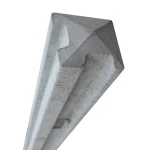 Concrete Corner Post Point Top (125 x 125mm)