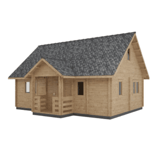 Wooden House ANIA 1 - 570×800 + Porch 247×120 cm
