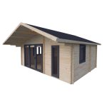 Wooden House CHABER MODERN - 600x450 cm
