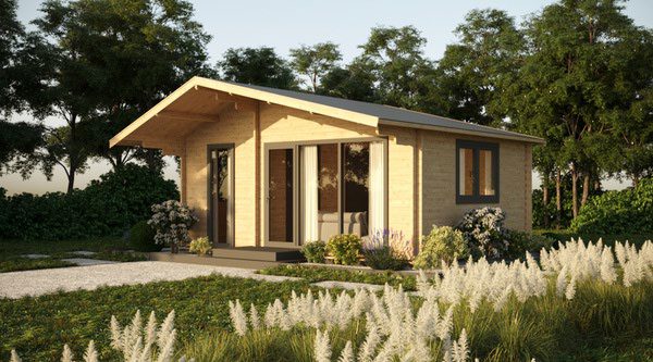 Wooden House CHABER MODERN - 600x450 cm - Image 2