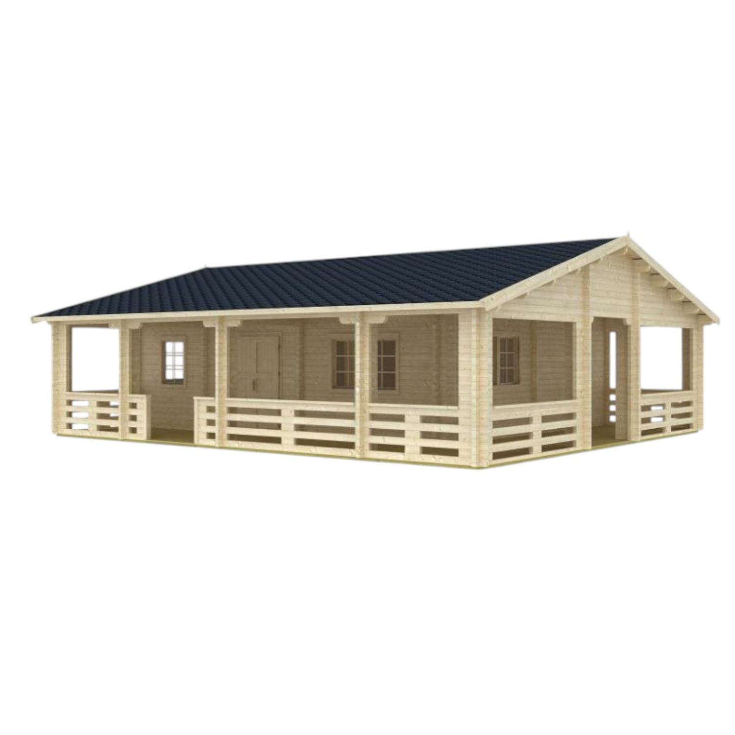 Wooden House GIL - 1004x887 cm / 89.00 m²