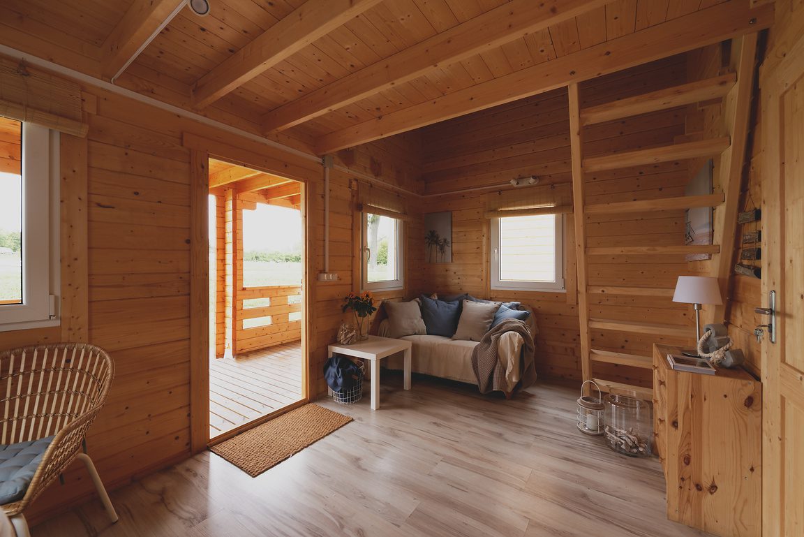 Wooden House JUSTYNA - 500x700 cm / 65.00 m² - Image 14