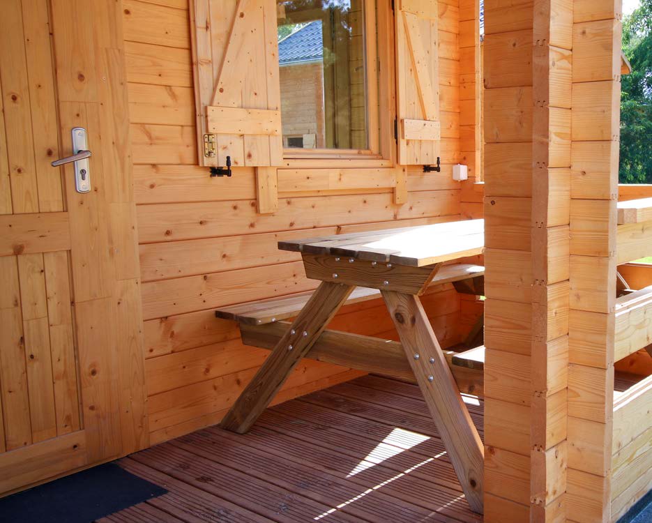 Wooden House JUSTYNA - 500x700 cm / 65.00 m² - Image 17