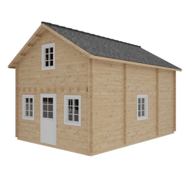 Wooden House JUSTYNA 2 - 500x700 cm / 65.00 m²