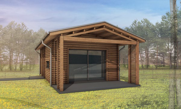 Wooden House KOS 1 - 500x700 cm - Image 5