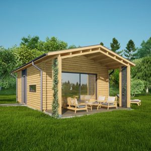 Wooden House KOS 1 - 500x700 cm