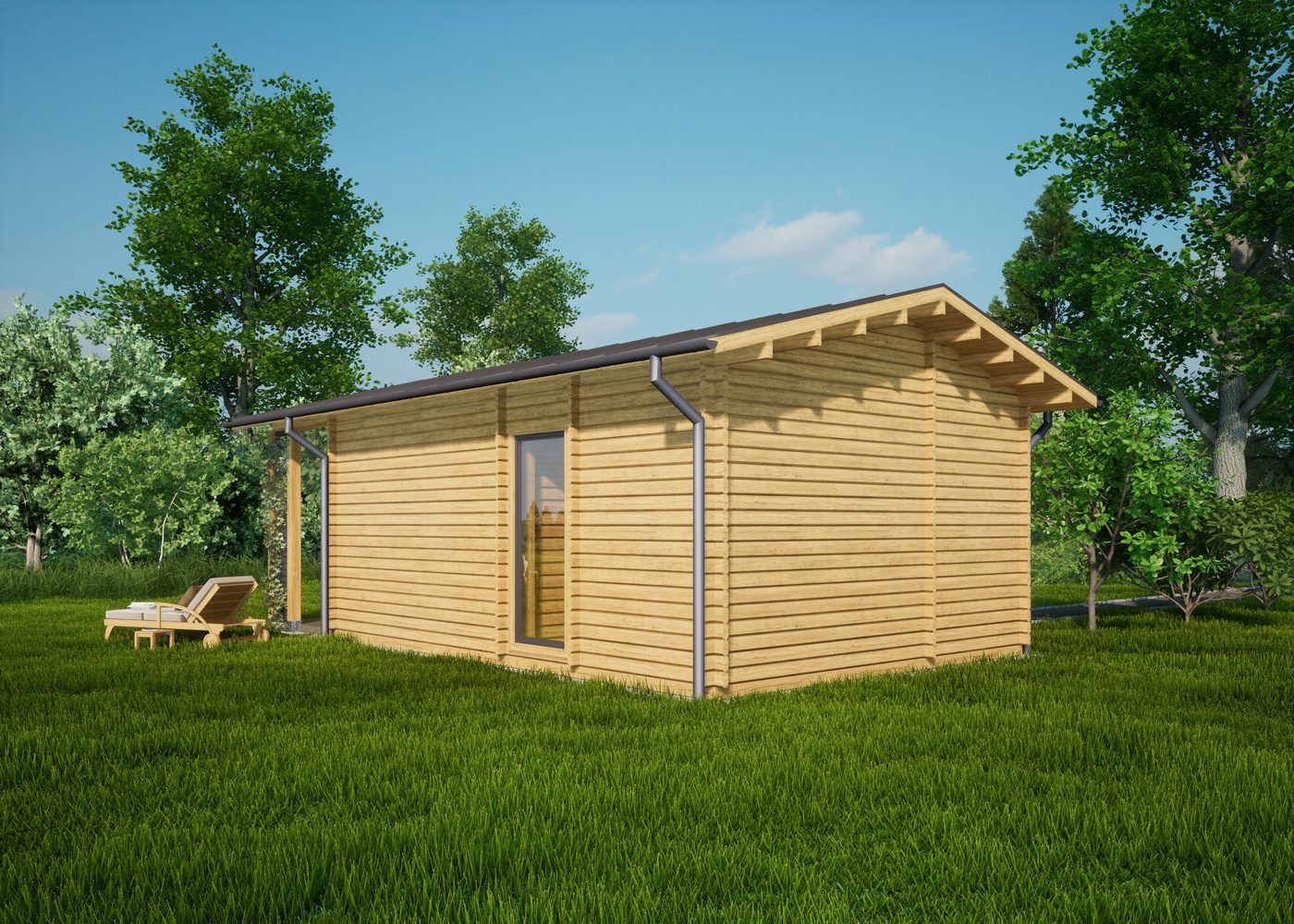 Wooden House KOS 1 - 500x700 cm - Image 3