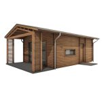 Wooden House KOS - 500x700 cm