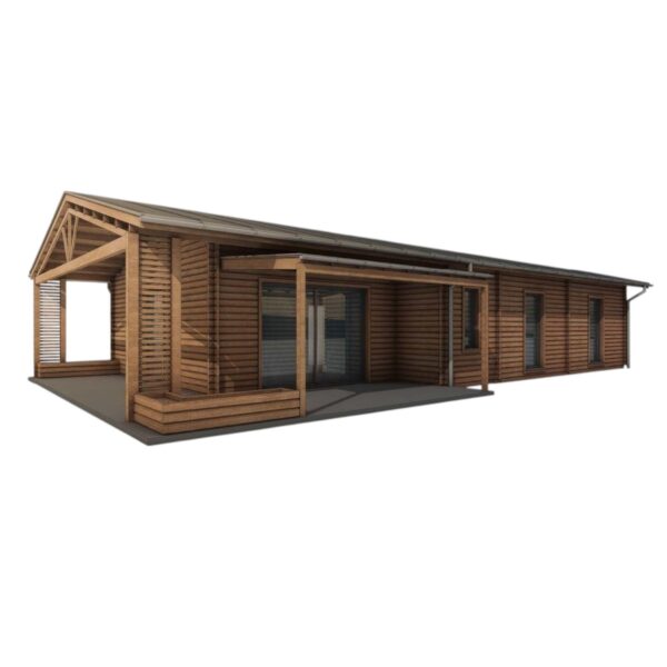 Wooden House KRETA - 900x1500 cm