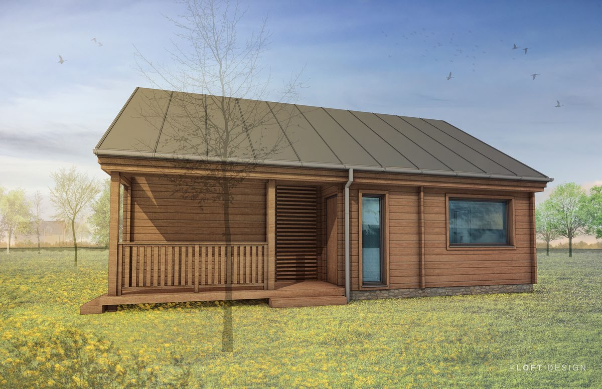 Wooden House MAGNOLIA - 1032x777 cm - Image 3