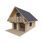 Wooden House MAJORKA - 750x520 cm 75m2 +decking