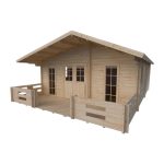 Wooden House MAK - 600x800 cm 48m2
