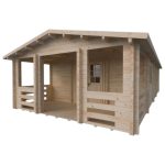 Wooden House PATRYCJA - 1020x520 cm 53m2