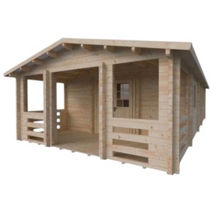 Wooden House PATRYCJA - 1020x520 cm 53m2