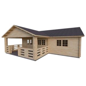 Wooden House SIEWNICA - 972x857 + Porch 100.9m2