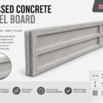 6ft x 12″ Recessed Concrete Gravel Board