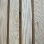 A grade 4m Siberian Larch privacy slim battens 21mm x 45mm