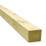 Pressure Treated Green Timber Fence Post Grade A