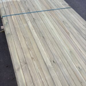 Scandinavian redwood battens
