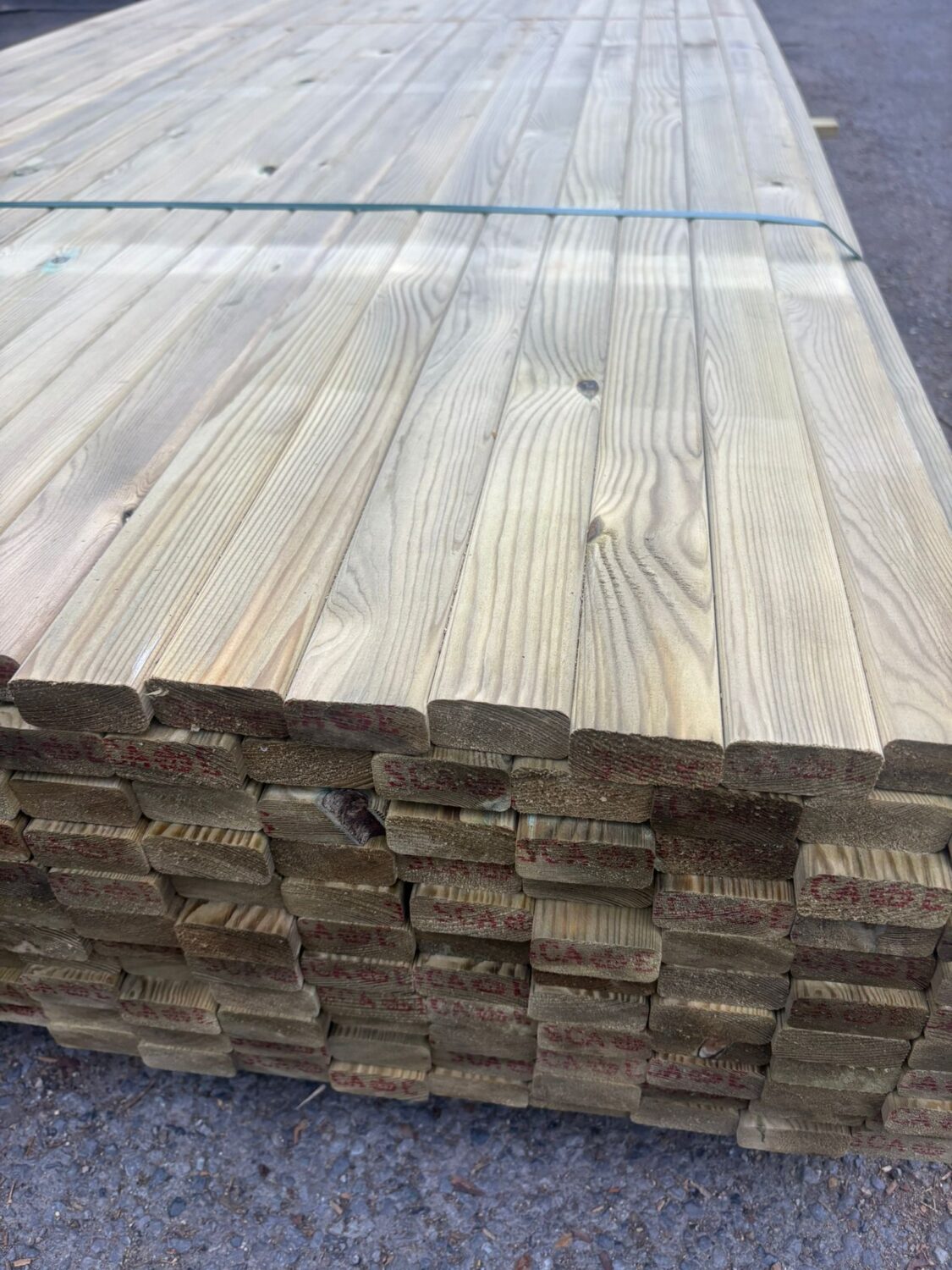 Pressure Treated scandinavian redwood Battens- pack of 10 - Image 4