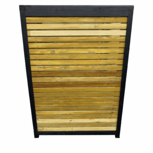 Scandinavian Redwood Wheelie Bin Store pressure treated timber