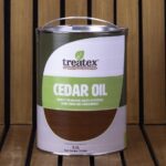 Treatex Cedar Oil – The Best Oil for Cedar Wood, Fencing and Cladding 2.5 litre