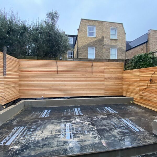 Siberian larch battens 45x20mm for fencing and cladding