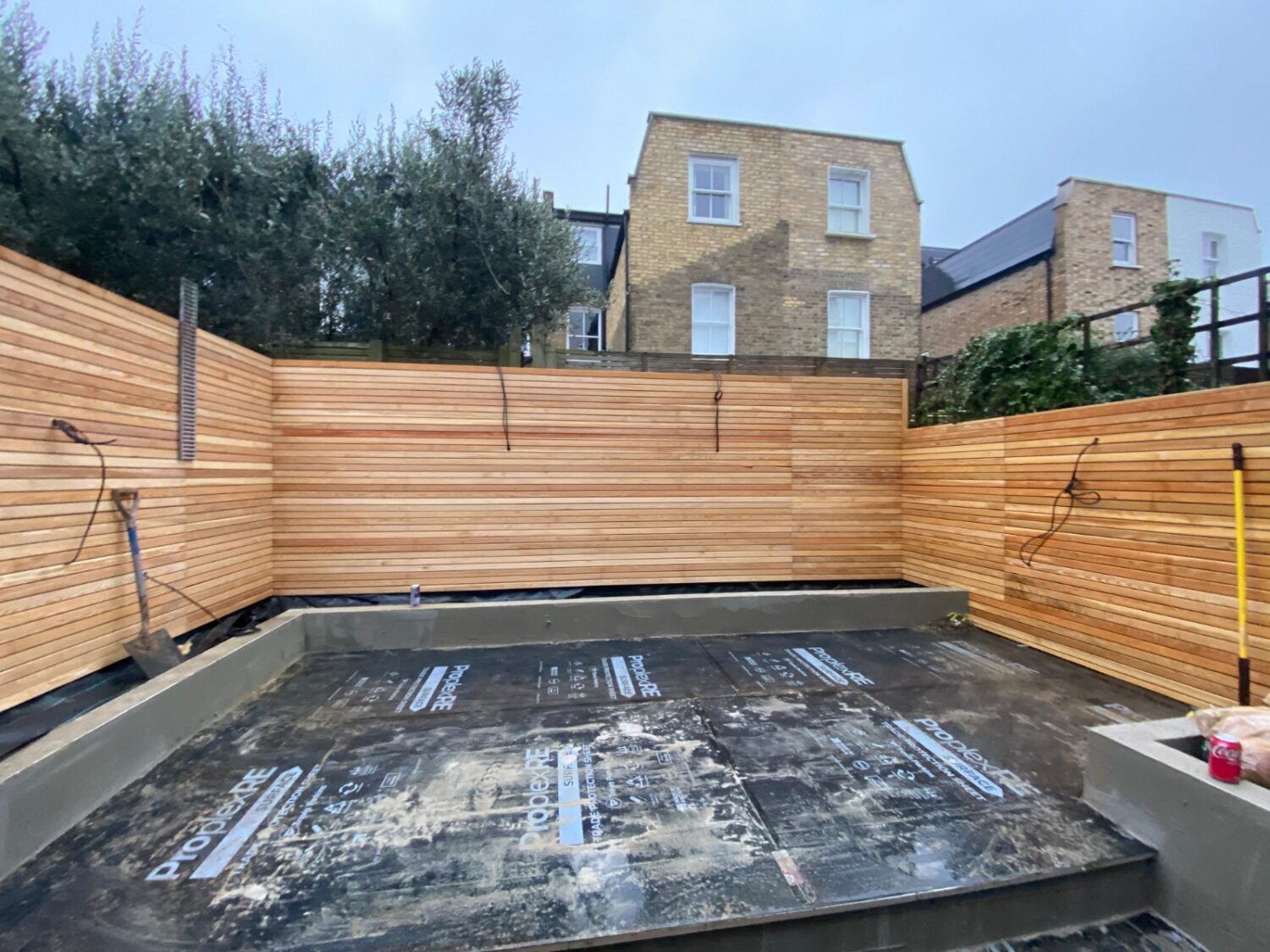 Siberian larch battens 45x20mm for fencing and cladding