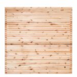 Untreated European Spruce & Pine Venetian Fence Panel – Horizontal Slatted Garden Panel (1830mm Wide, Multiple Heights Available)