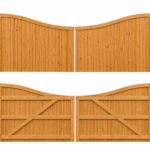The Windemere Gates | European Larch Driveway Gates