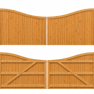 Curved top Driveway Gates