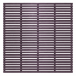 Amaranth Contemporary Slatted Fence Panel – 7mm Gaps