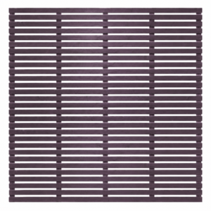Amaranth Contemporary Slatted Fence Panel – 7mm Gaps