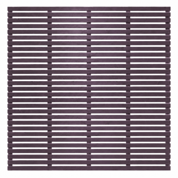 Amaranth Contemporary Slatted Fence Panel – 7mm Gaps