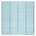 Beaumont Blue Contemporary Slatted Fence Panel – 7mm Gaps