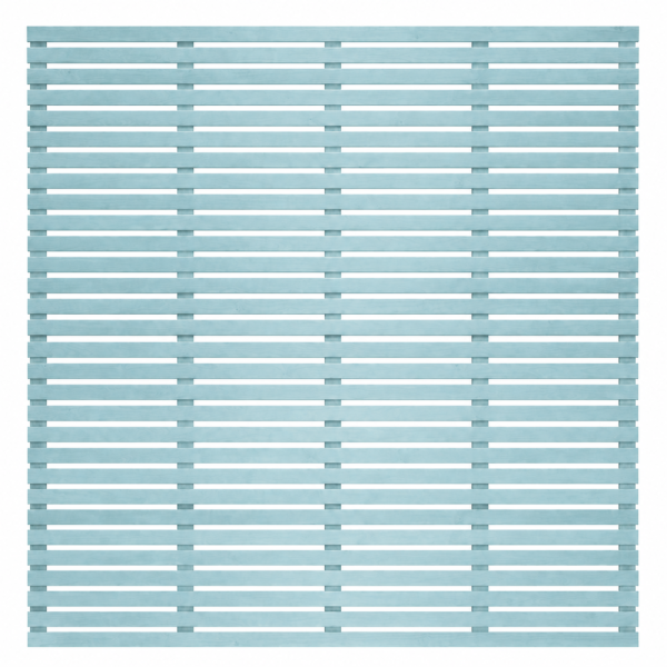 Beaumont Blue contemporary fence panel