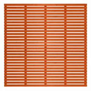 Marigold Contemporary Slatted Fence Panel – 7mm Gaps