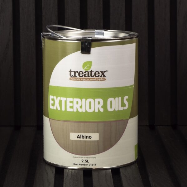 Treatex Albino Exterior Oil 2.5L tin